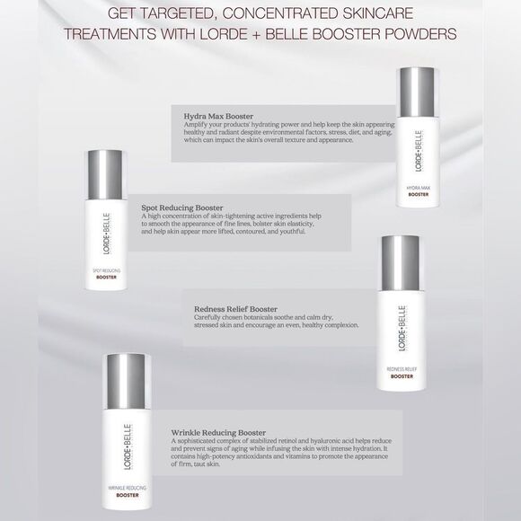 NIB Lorde + Belle BOOSTER BUNDLE OF ALL 5: use with Repair Serum - MSRP $249 - Picture 8 of 15